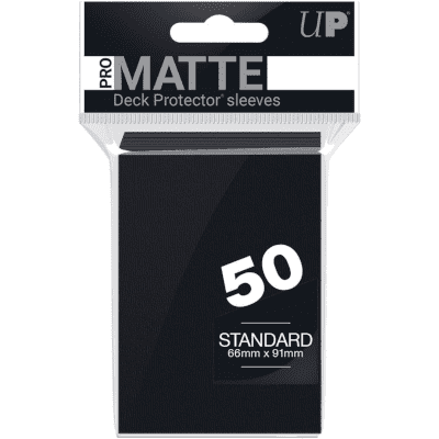 Ultra Pro - Pro-Matte - schwarz (50 Sleeves)