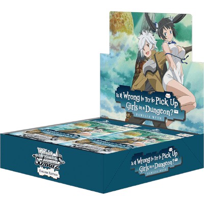 Weiß Schwarz: Is It Wrong to Try to Pick Up Girls in a Dungeon? - Display - englisch