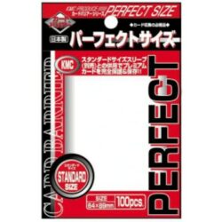 KMC Standard Sleeves - Perfect Size (100 Sleeves)