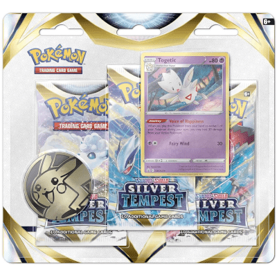 Pokemon: Silver Tempest - Togetic 3-pack Blister - englisch