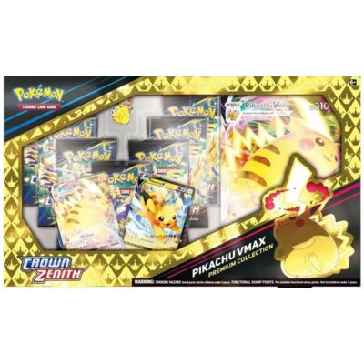 Pokemon: Crown Zenith - Pikachu VMAX - Premium Collection - US-Exklusiv / 7 Booster - englisch