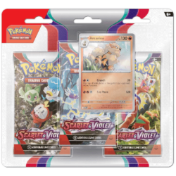 Pokemon: Scarlet & Violet - Arcanine - 3-pack Blister - englisch
