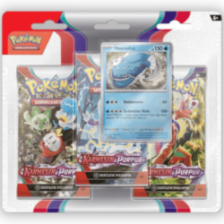Pokemon: Karmesin & Purpur - Heerashai - 3-pack Blister - deutsch