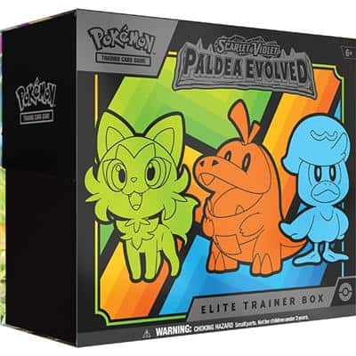 Pokemon: Paldea Evolved - Elite Trainer Box - englisch
