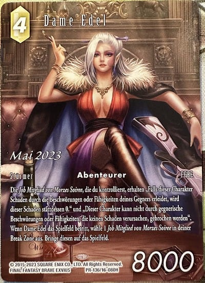 Final Fantasy: Dame Edel - PR-136 - Mai 2023 - DE