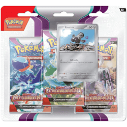Pokemon: Entwicklungen in Paldea – Knattox - 3-pack Blister - deutsch