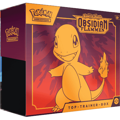 Pokemon: Obsidian Flammen - Top Trainer Box - deutsch