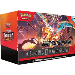 Pokemon: Obsidian Flames - Build & Battle Stadium Box - englisch