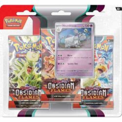 Pokemon: Obsidian Flames – Houndstone - 3-pack Blister - englisch