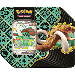 Pokemon: Paldean Fates Shiny Great Tusk ex Tin - englisch