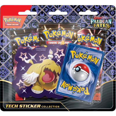Pokemon: Paldean Fates Tech Sticker Collection - Greavard - englisch