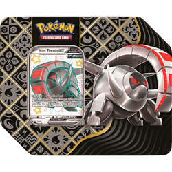 Pokemon: Paldean Fates Shiny Iron Treads ex Tin - englisch