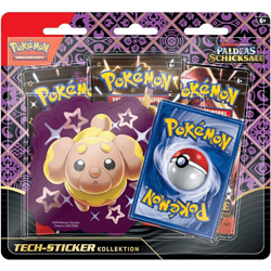 Pokemon: Paldeas Schicksale Tech Sticker Kollektion - Hefel - deutsch