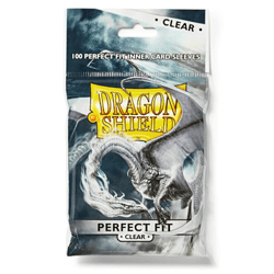Dragon Shield - 100 Perfect Fit Sleeves - Standard Clear