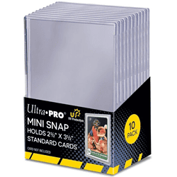 Ultra Pro: UV Mini Snap Card Holder (10ct Pack)