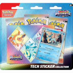 Pokemon: Prismatic Evolutions - Glaceon - Tech Sticker Collection - englisch
