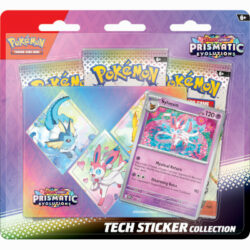Pokemon: Prismatic Evolutions - Sylveon - Tech Sticker Collection - englisch