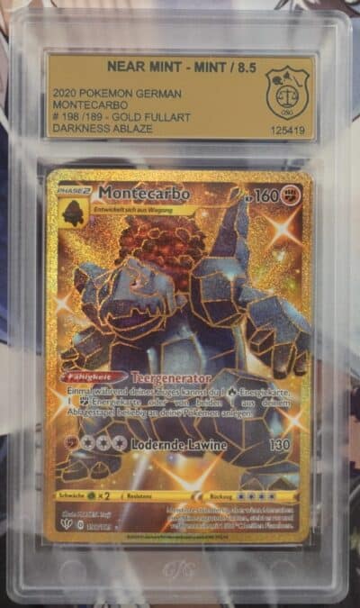 Pokemon: Montecarbo - Flammende Finsternis - 198/189 - Grading GSG 8.5 - deutsch – Bild 2