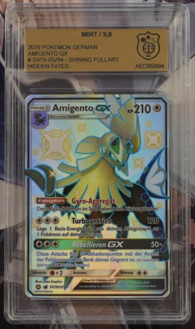 Pokemon: Amigento GX Shining Fullart - Verborgenes Schicksal - SV79/SV94 - Grading GSG 9.0 - deutsch - Image 2