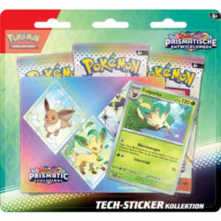 Pokemon: Prismatische Entwicklungen - Folipurba - Tech Sticker Kollektion - deutsch