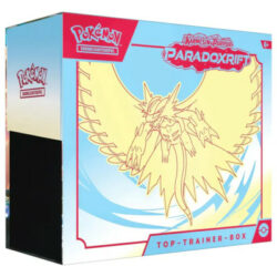 Pokemon: Paradoxrift Donnersichel - Top Trainer Box - deutsch