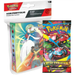 Pokemon: Mega Evolution - Booster + Mini Portfolio - Englisch