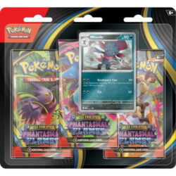 Pokemon: Phantasmal Flames - Weavile - 3-Pack Blister - Englisch