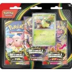 Pokemon: Optimale Ordnung - Endivie - 3-Pack Blister - Deutsch