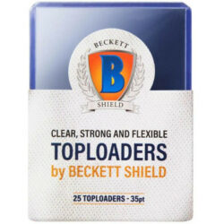 Beckett Shield: Toploader Regular (25 Stück)
