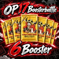 One Piece: OP17 – LIVE Booster Battle – 6 Booster (EN) | 03.10.2026 ab 20 Uhr